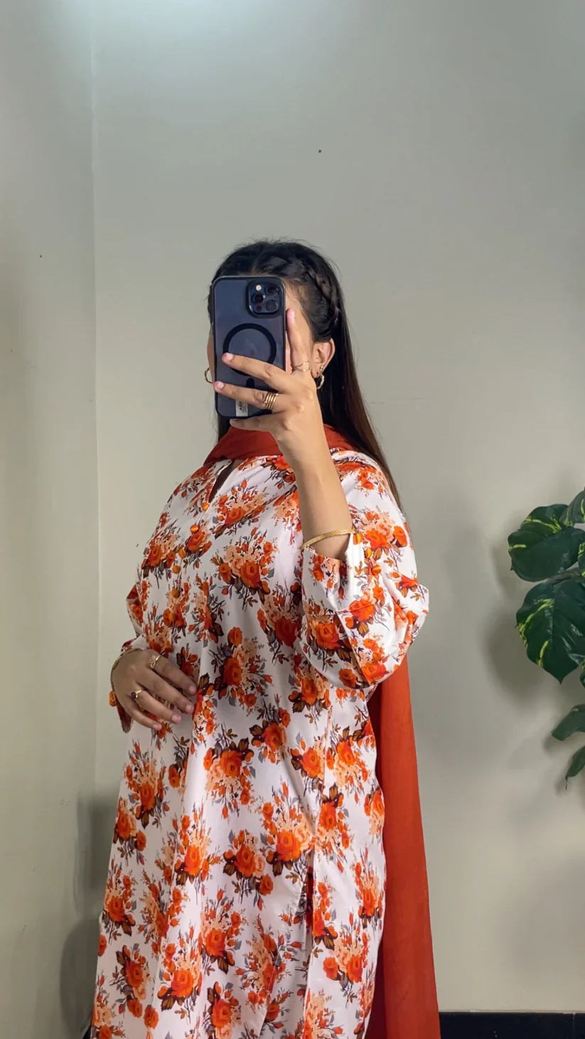 WHITE BLOOM 2 PC