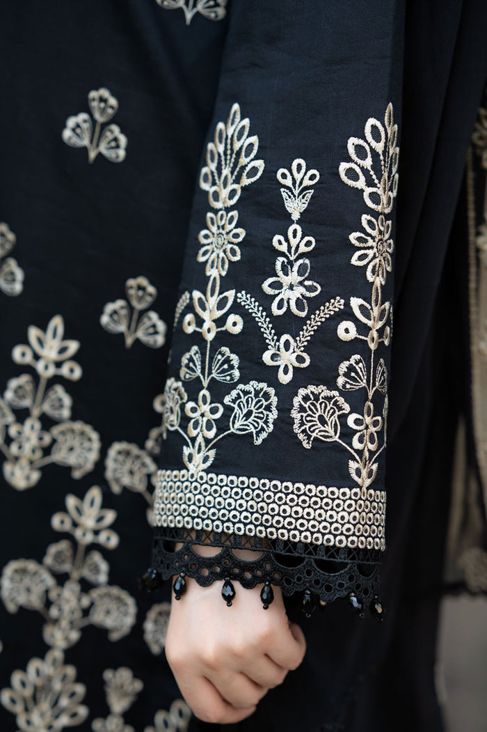 Black Embroidery 3pcs