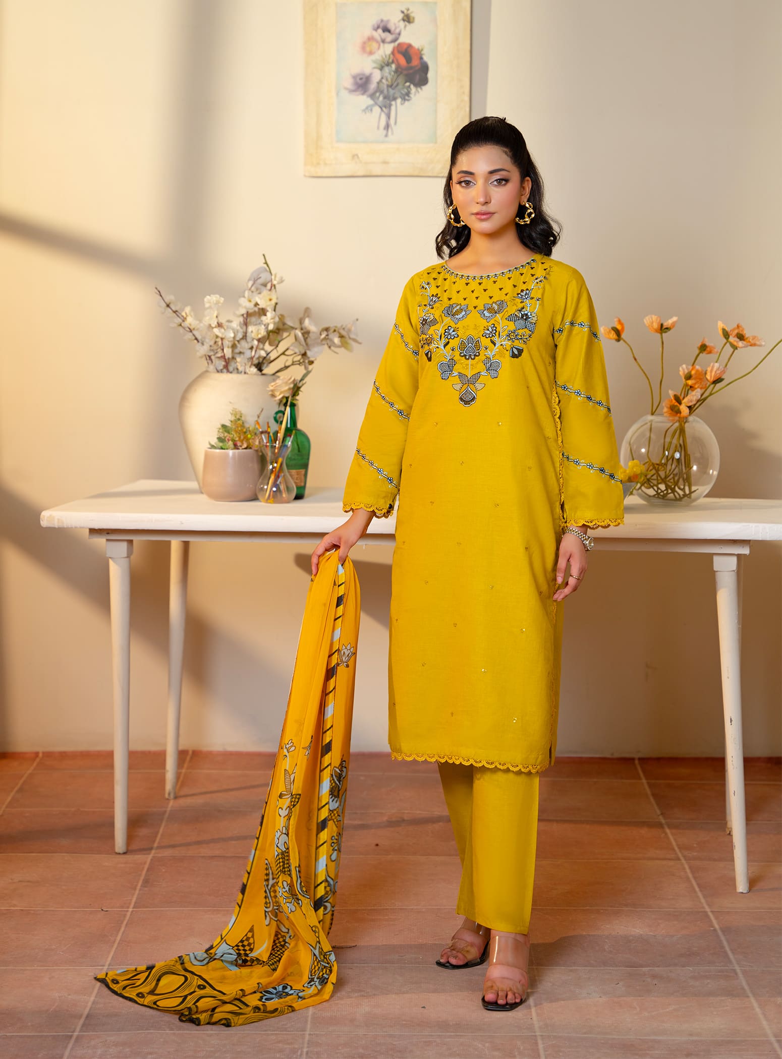 Yellow Kurta Set